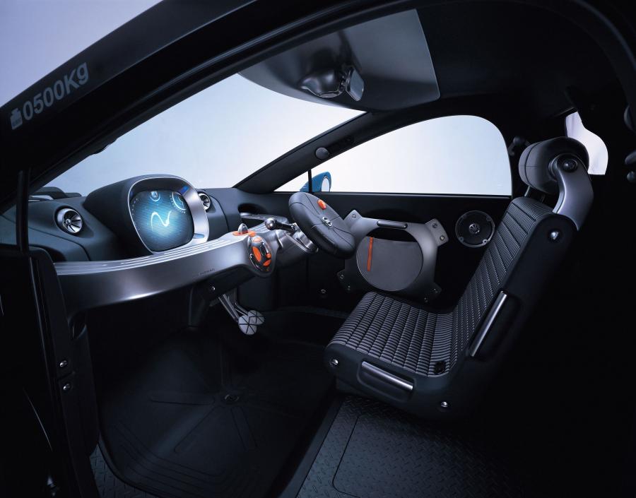 Интерьер Nissan Nails Concept 2001 года  (фото 12 из 17)